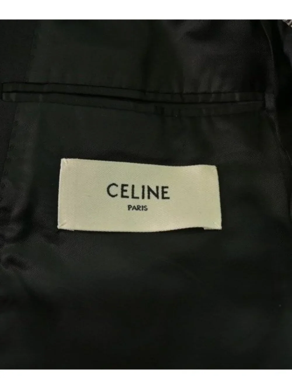 Celine Tailored Jacket Wool Cotton - Picture 3 of 7